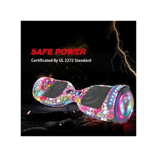 Cargar imagen en el visor de la galería, Hoverboard 6.5 In., Bluetooth Speaker with LED Light on Wheel, Unicorn