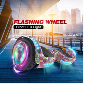 Cargar imagen en el visor de la galería, Hoverboard 6.5 In., Bluetooth Speaker with LED Light on Wheel, Unicorn